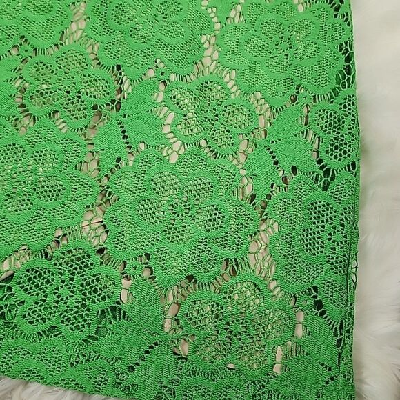 Spring Green NY&Co. Size 10 Dress - Picture 8 of 8